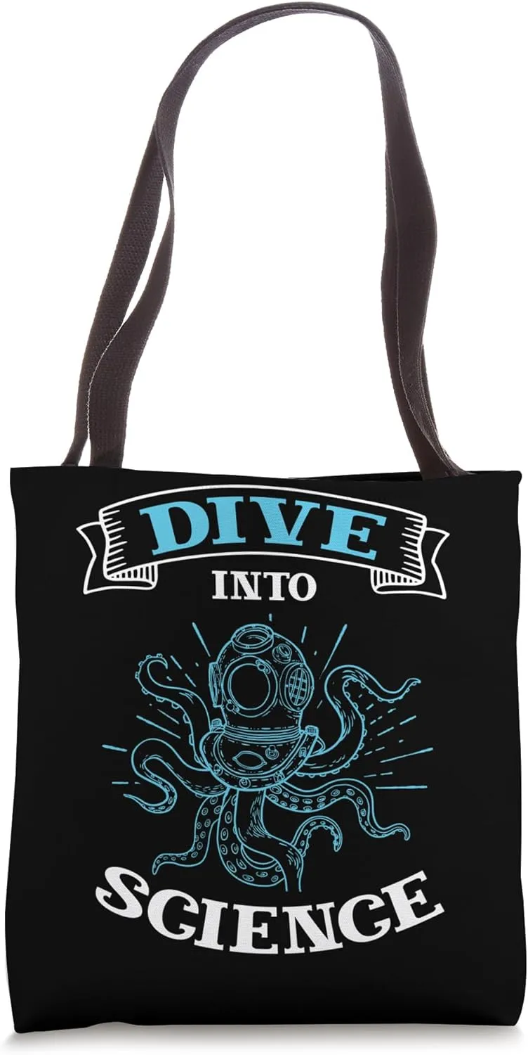 Marine biologist Oceanography Enthusiast aquatic life lover Tote Bag