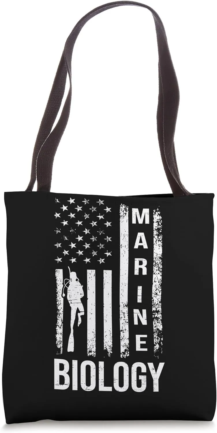 Marine biologist Oceanography Enthusiast aquatic life lover Tote Bag