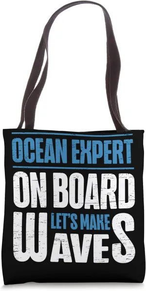 Marine biologist Oceanography Enthusiast aquatic life lover Tote Bag
