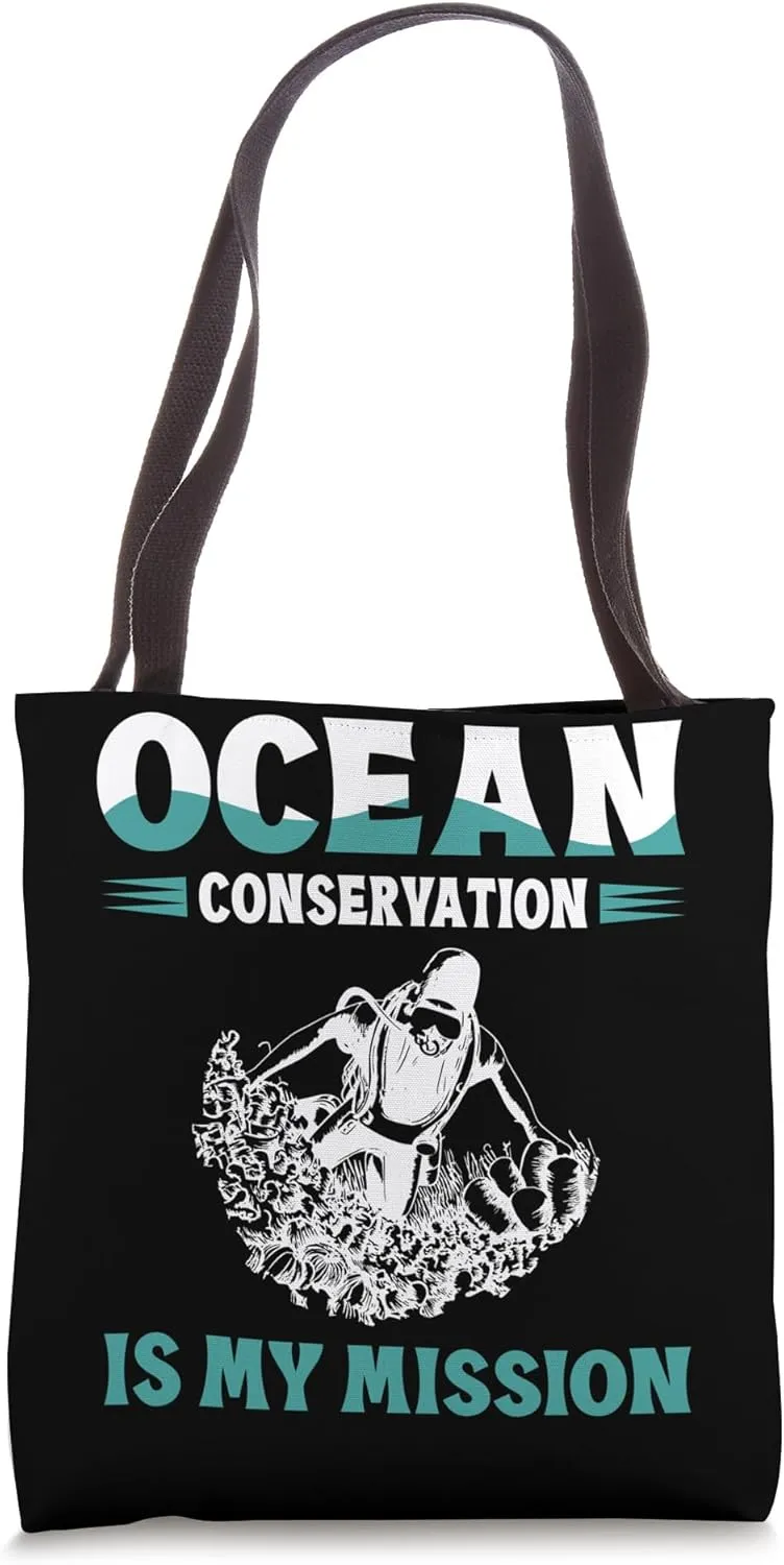 Marine biologist Oceanography Enthusiast aquatic life lover Tote Bag