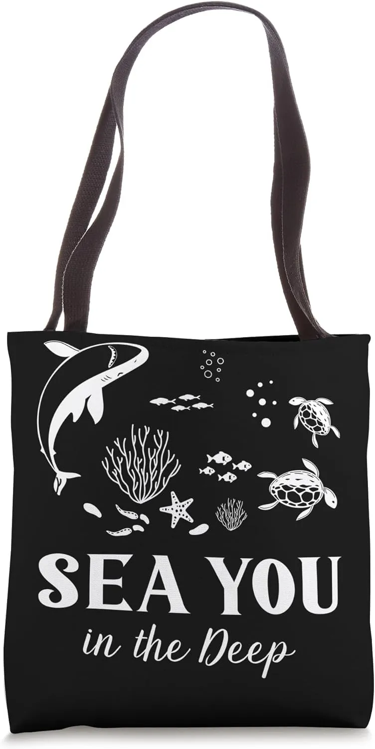 Marine biologist Oceanography Enthusiast aquatic life lover Tote Bag