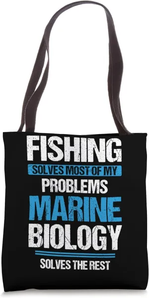 Marine biologist Oceanography Enthusiast aquatic life lover Tote Bag