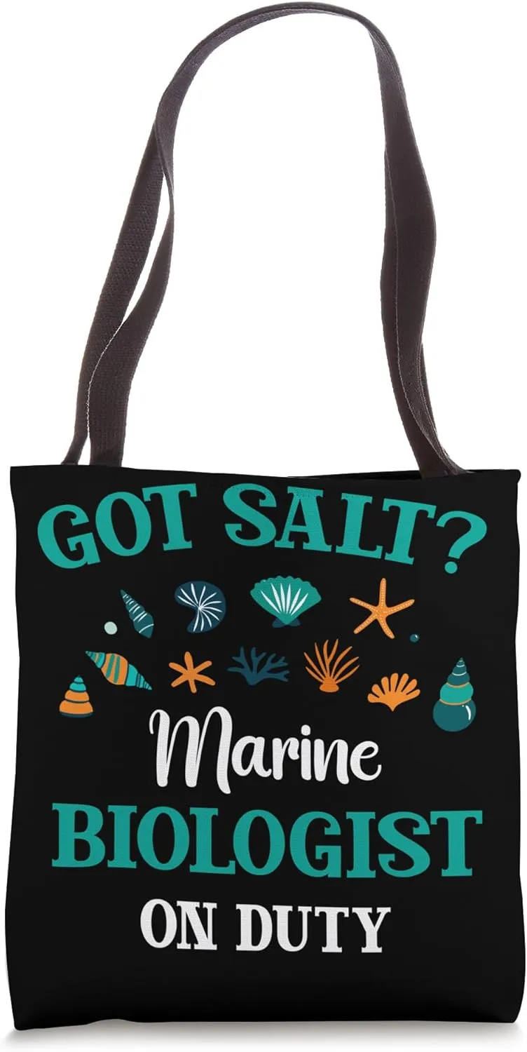 Marine biologist Oceanography Enthusiast aquatic life lover Tote Bag