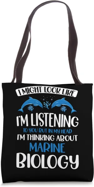 Marine biologist Oceanography Enthusiast aquatic life lover Tote Bag