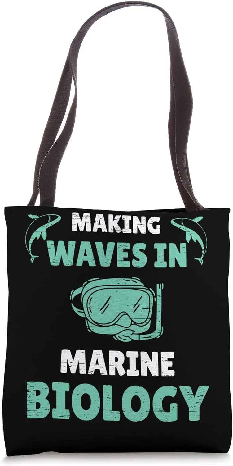 Marine biologist Oceanography Enthusiast aquatic life lover Tote Bag
