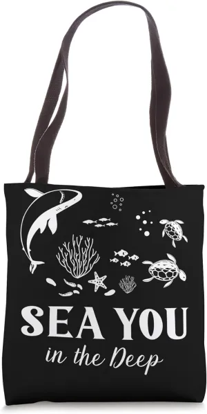 Marine biologist Oceanography Enthusiast aquatic life lover Tote Bag