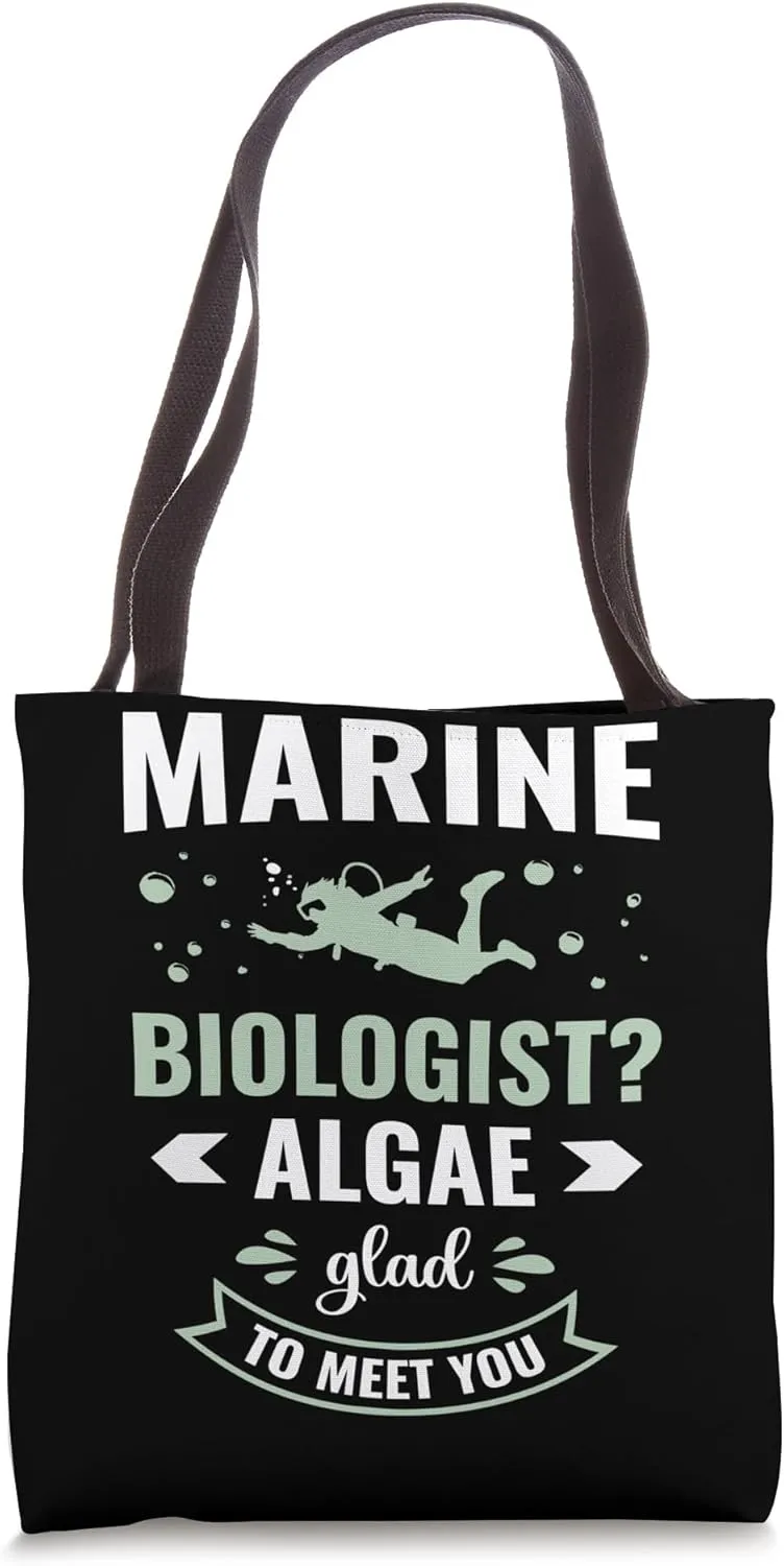 Marine biologist Oceanography Enthusiast aquatic life lover Tote Bag