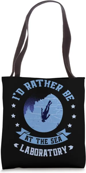 Marine biologist Oceanography Enthusiast aquatic life lover Tote Bag