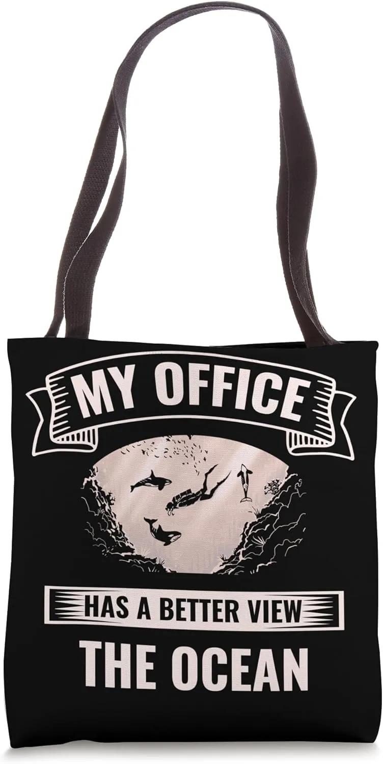 Marine biologist Oceanography Enthusiast aquatic life lover Tote Bag