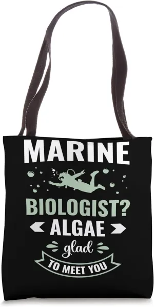 Marine biologist Oceanography Enthusiast aquatic life lover Tote Bag
