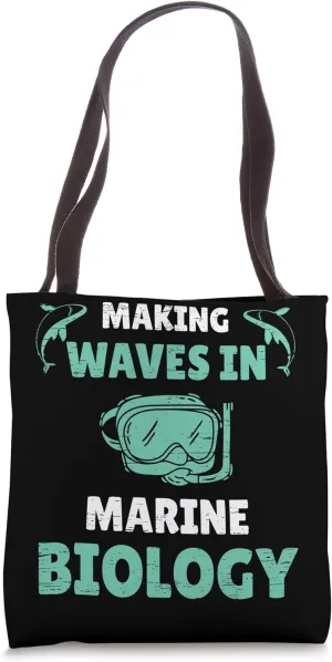 Marine biologist Oceanography Enthusiast aquatic life lover Tote Bag