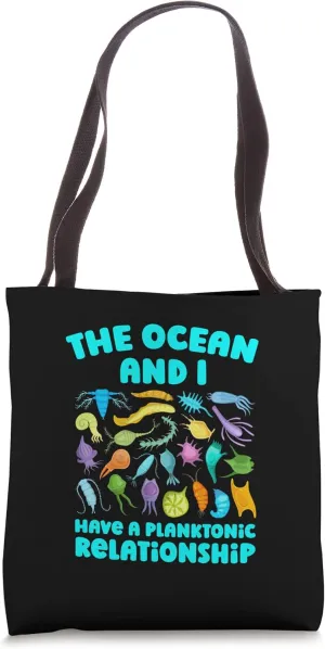 Marine Biologist Plankton Ocean Oceanologist Marine Biology Tote Bag