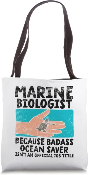 Marine Biology Design For A Marine Biologist Tote Bag