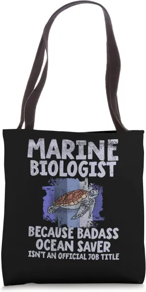 Marine Biology Design For A Marine Biologist Tote Bag