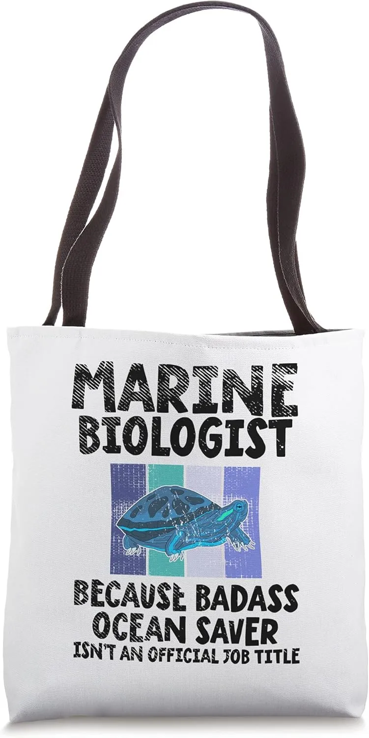 Marine Biology Design For A Marine Biologist Tote Bag