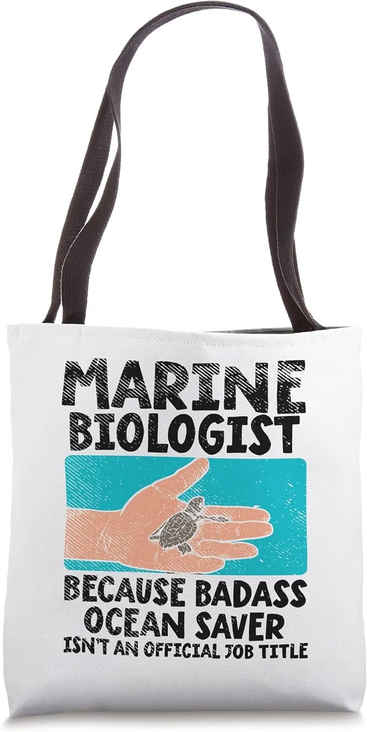 Marine Biology Design For A Marine Biologist Tote Bag