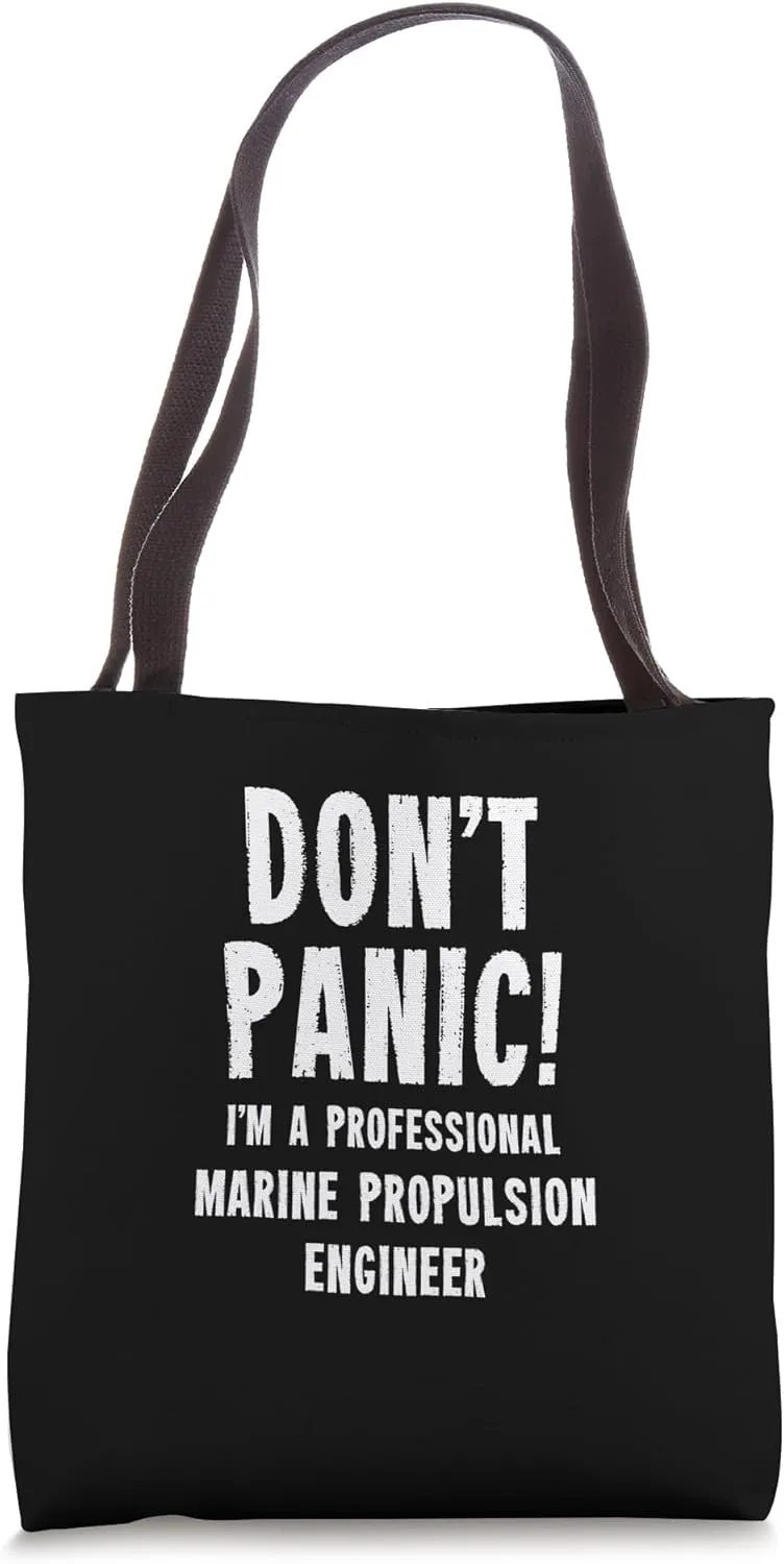 Marine Propulsion Engineer Tote Bag