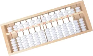 Math Calculating Tool 13 Digit Abacus Chinese Japanese Calculator Counting Tool Education Abacus 7 Beads Counting Abacus