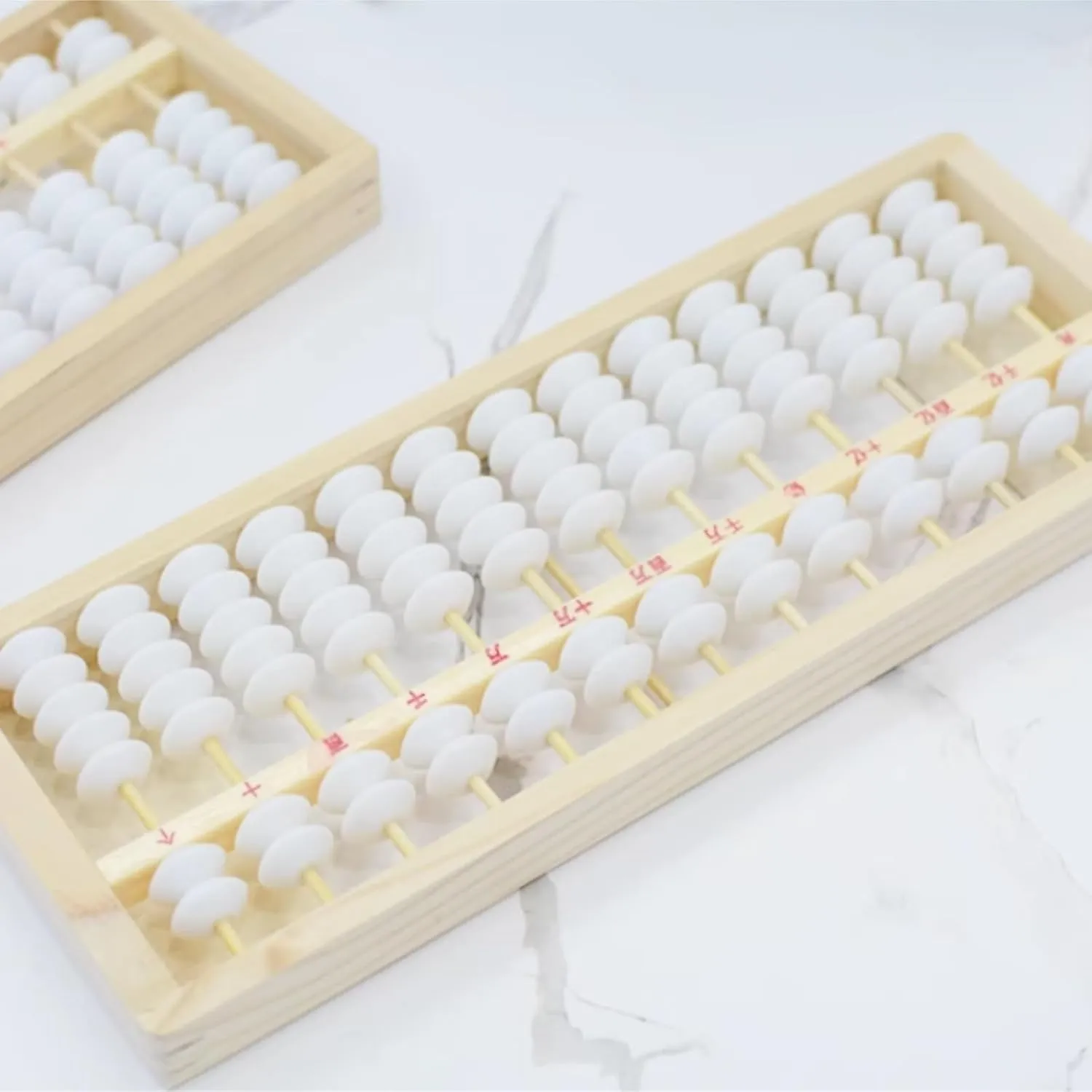 Math Calculating Tool 13 Digit Abacus Chinese Japanese Calculator Counting Tool Education Abacus 7 Beads Counting Abacus