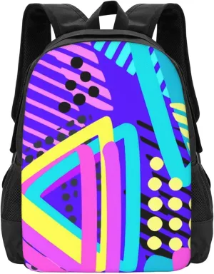 Mem-Phis Style Lightweight Packable Backpack Travel Casual Large Capacity Daypack Foldable Backpack For Men Women