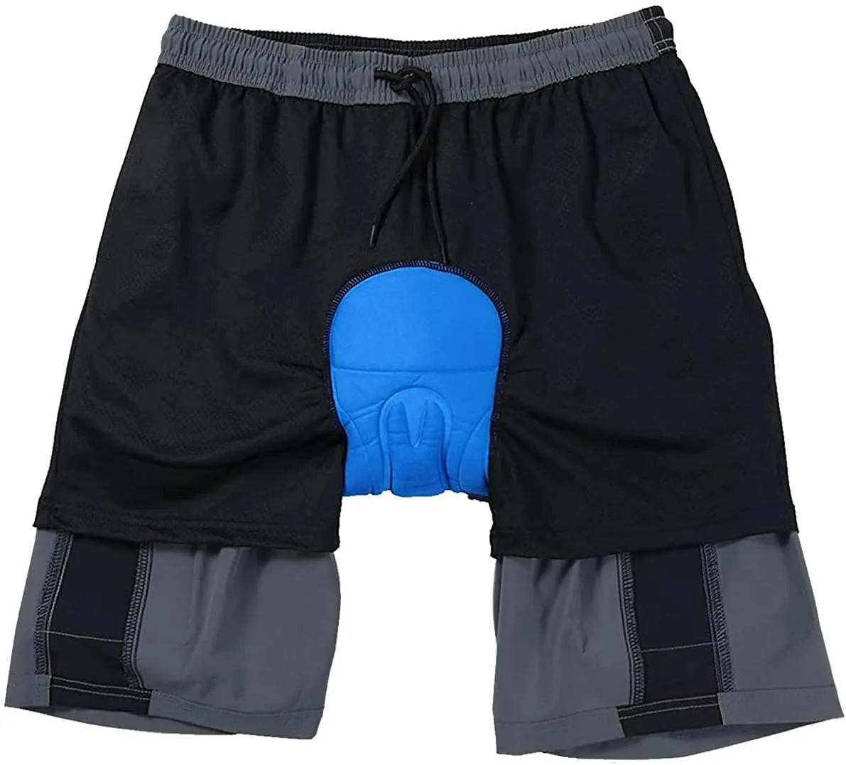 Men's Mountain Bike Shorts 3D Padded Bicycle MTB Shorts Loose-fit Lightweight MTB Cycling Shorts