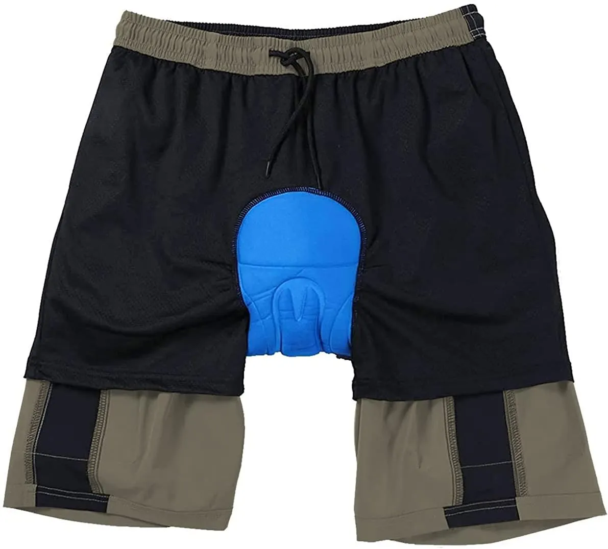 Men's Mountain Bike Shorts 3D Padded Bicycle MTB Shorts Loose-fit Lightweight MTB Cycling Shorts