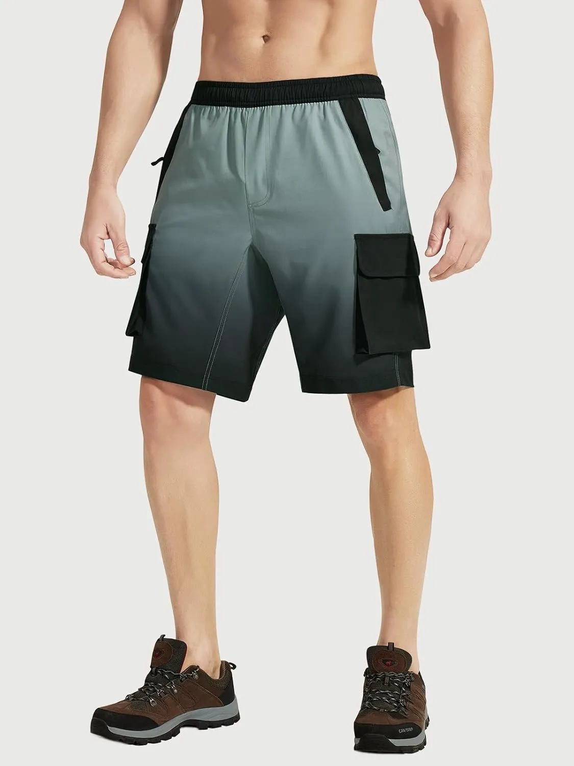 Men's Mountain Bike Shorts 3D Padded Bicycle MTB Shorts Loose-fit Lightweight MTB Cycling Shorts