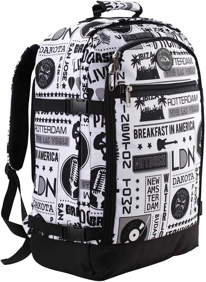 Metz Travel Backpack for Women and Men Carry on Luggage Sized 22x14x9"