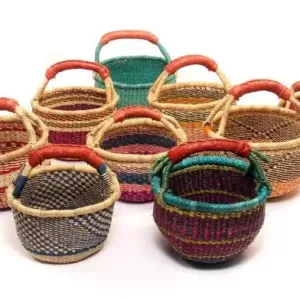 Mini African Market Bolga Basket