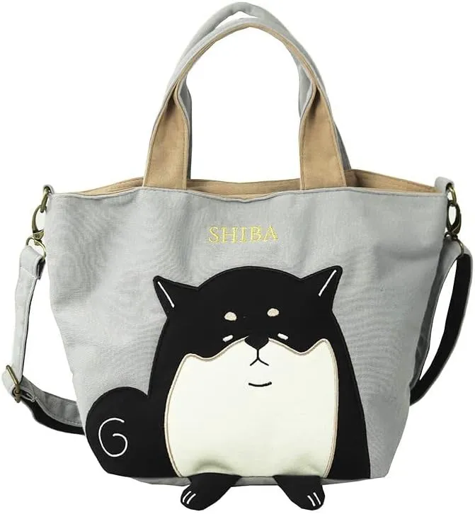 Momentum B-7304 Shoulder Animal Hand Mini Shoulder Size B5 Dark Gray