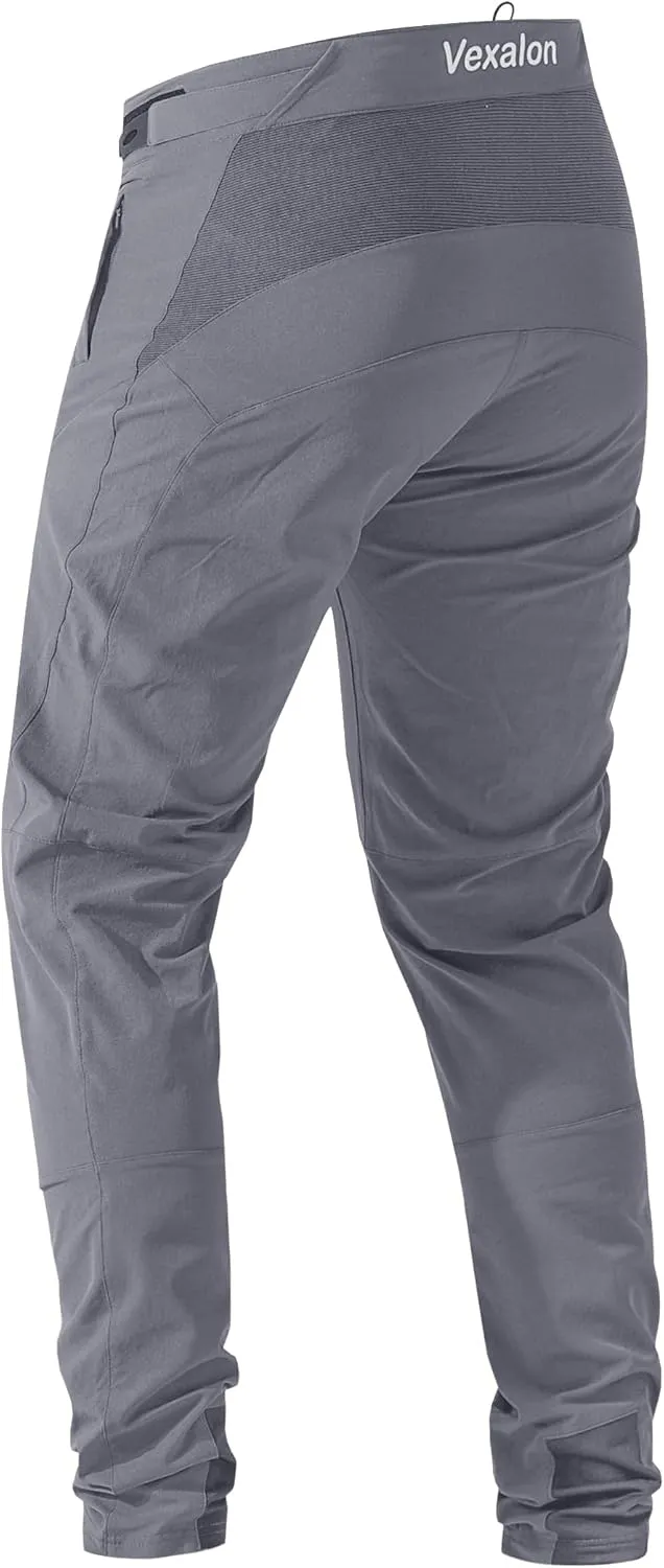 Mountain Bike Pants，BMX Riding Pants for Mens, Quick-Dry Lightweight Breathable Cycling Bicycle Downhill Bike Pants