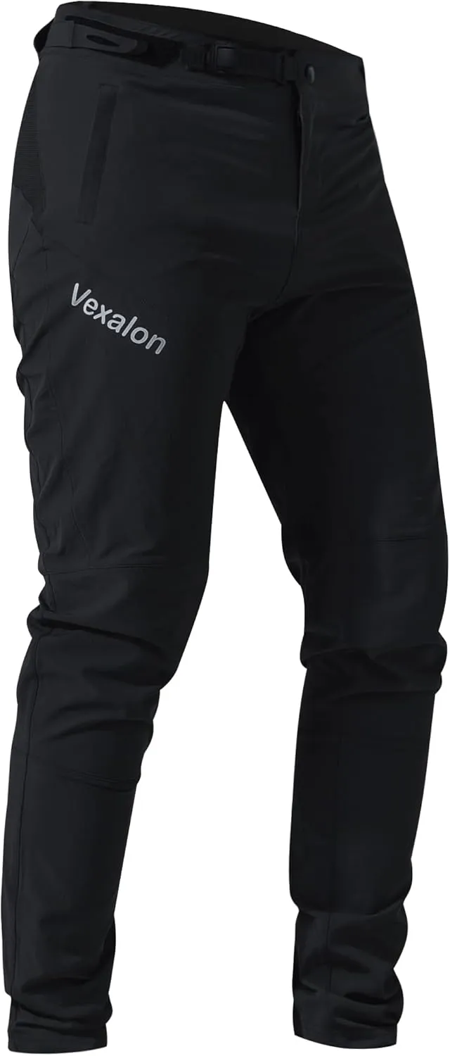 Mountain Bike Pants，BMX Riding Pants for Mens, Quick-Dry Lightweight Breathable Cycling Bicycle Downhill Bike Pants