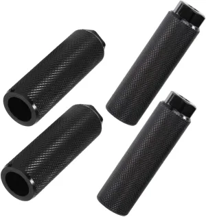 Mountain Bike Rear Foot Pegs 4pcs Aluminum Alloy Bike Footrest Detachable Foot Pegs for Cycling Cycle