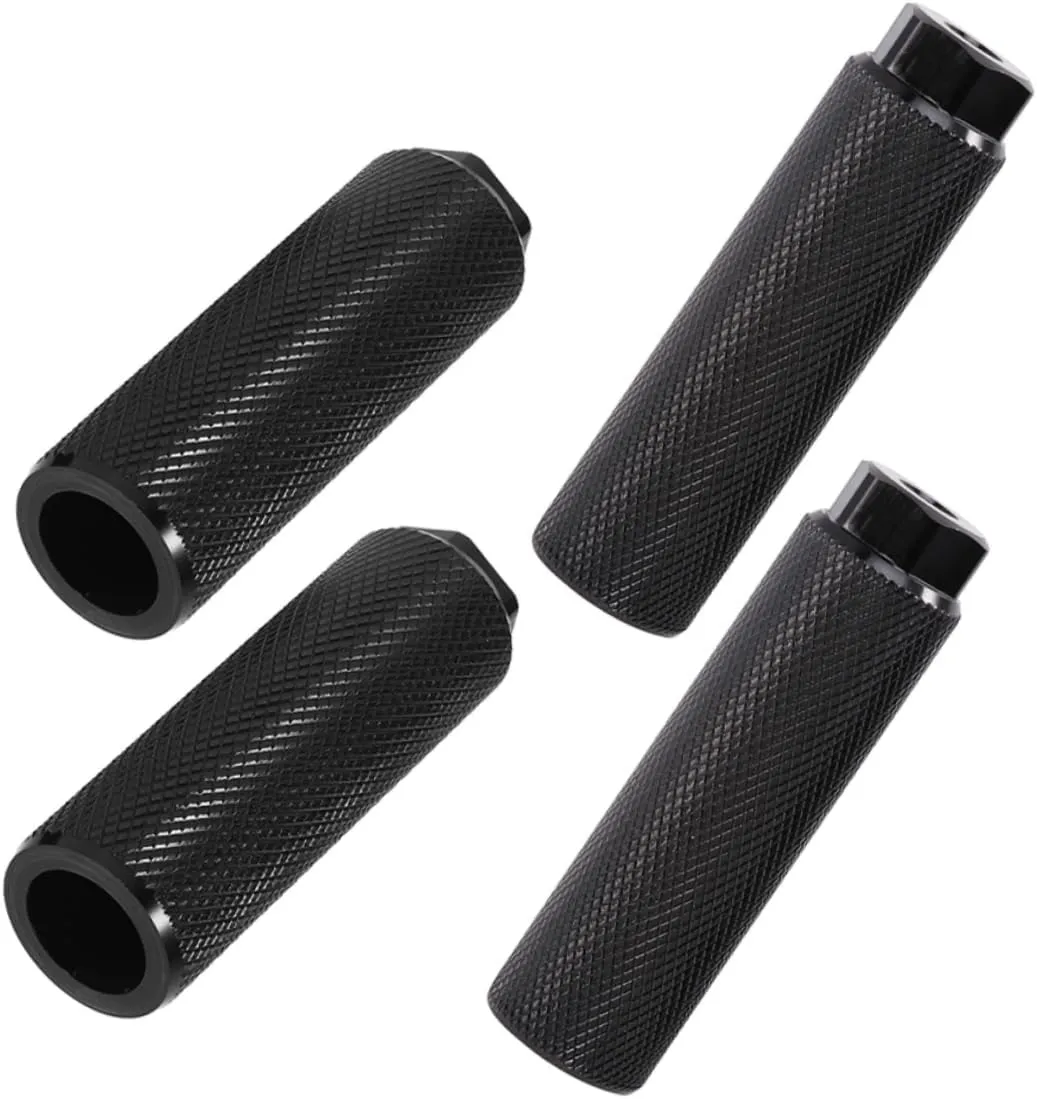 Mountain Bike Rear Foot Pegs 4pcs Aluminum Alloy Bike Footrest Detachable Foot Pegs for Cycling Cycle