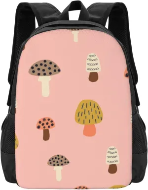 Mushroom Lightweight Packable Backpack Travel Casual Large Capacity Daypack Foldable Backpack For Men Women