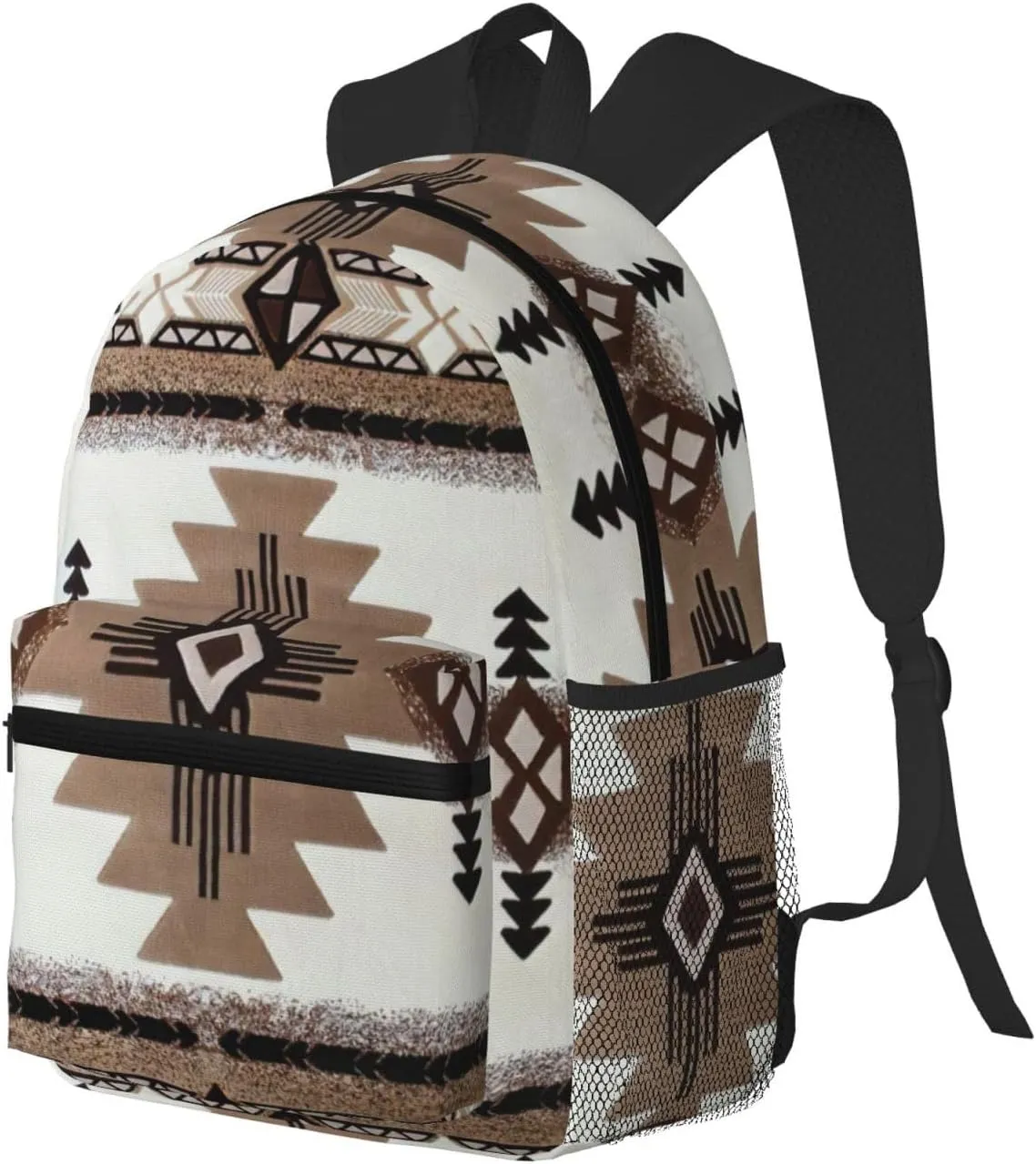 Native American Print Backpack For Men And Women Lightweight Backpack Casual Daypack For Workplace Travel