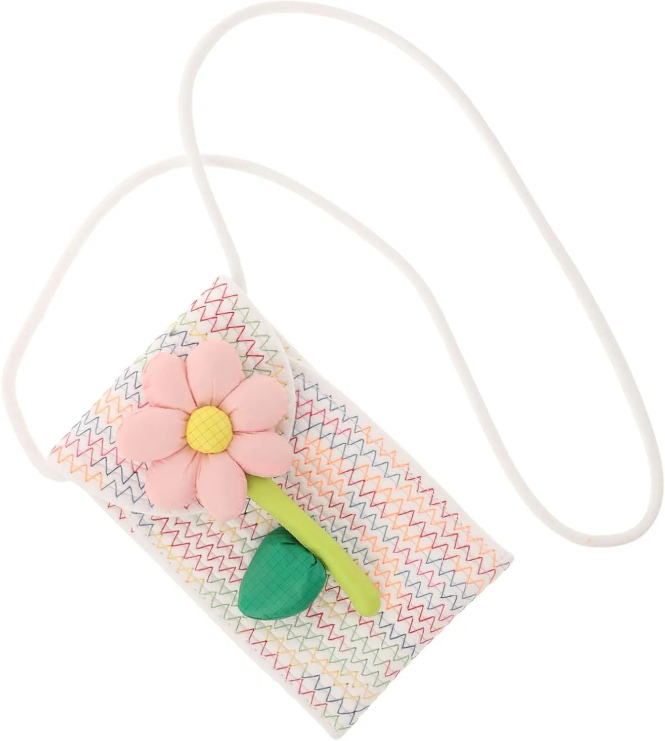 NOLITOY Flower Crossbody Bag Purse Summer Vacation Bag Stylish Practical Design