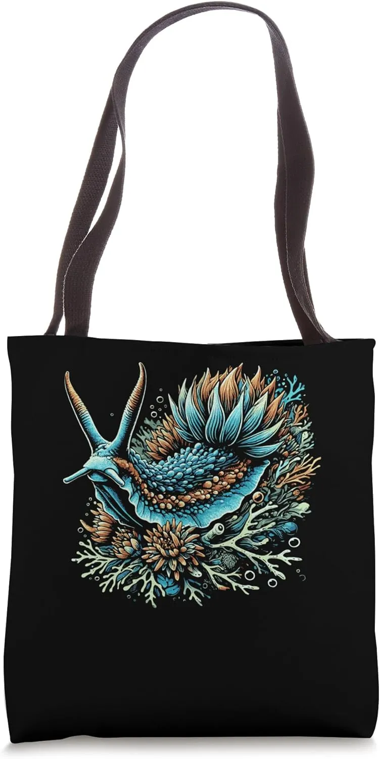 Nudibranch Oceanography Sea Slug Biologist Aquarists Tote Bag