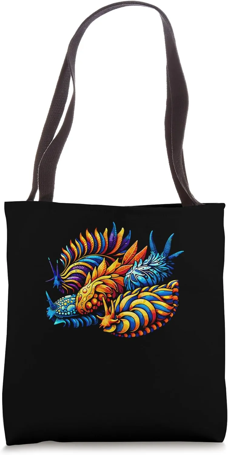 Nudibranch Oceanography Sea Slug Biologist Aquarists Tote Bag
