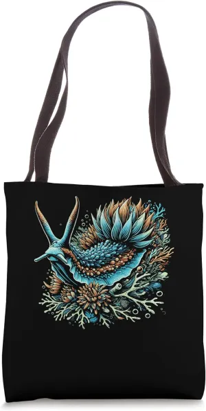 Nudibranch Oceanography Sea Slug Biologist Aquarists Tote Bag