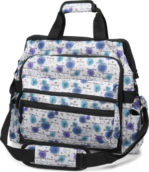 Nurse Mates Ultimate Nursing Bag | Multiple Compartments | Interior Laptop Compartment | Durable Zippers | Mantra Moods
