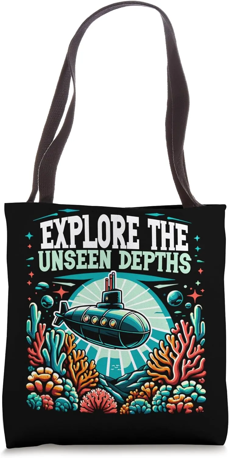 oceanography deep sea marine life ocean exploration Tote Bag