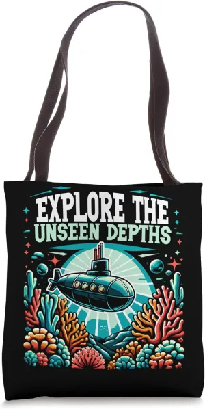 oceanography deep sea marine life ocean exploration Tote Bag