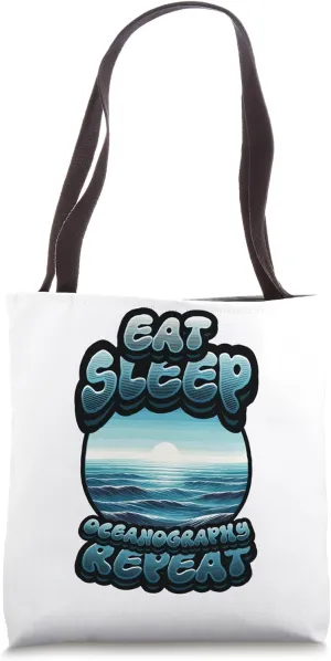 Oceanography Marine Biology Diving Oceanography Tote Bag