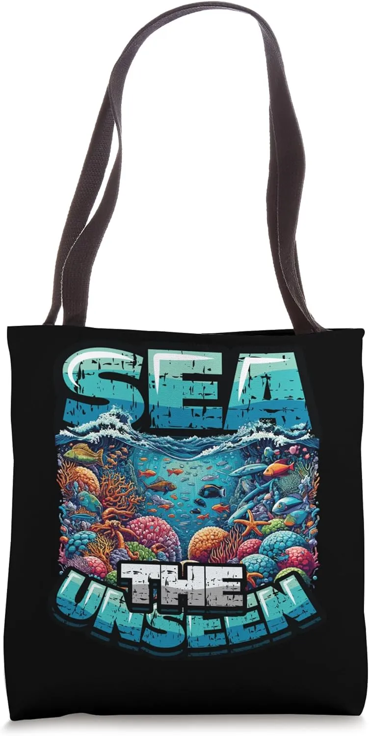 Oceanography Marine Biology Diving Oceanography Tote Bag