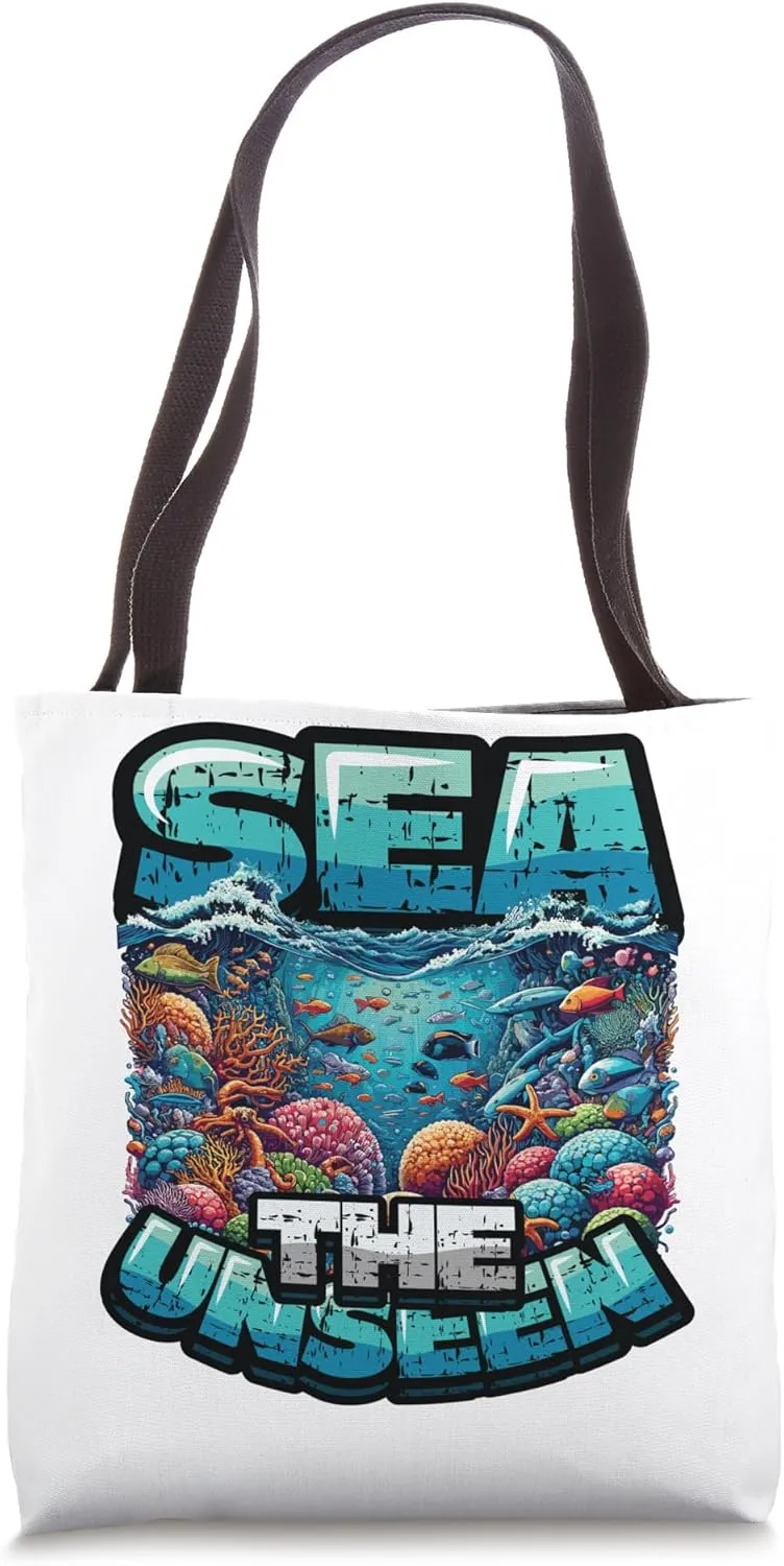 Oceanography Marine Biology Diving Oceanography Tote Bag