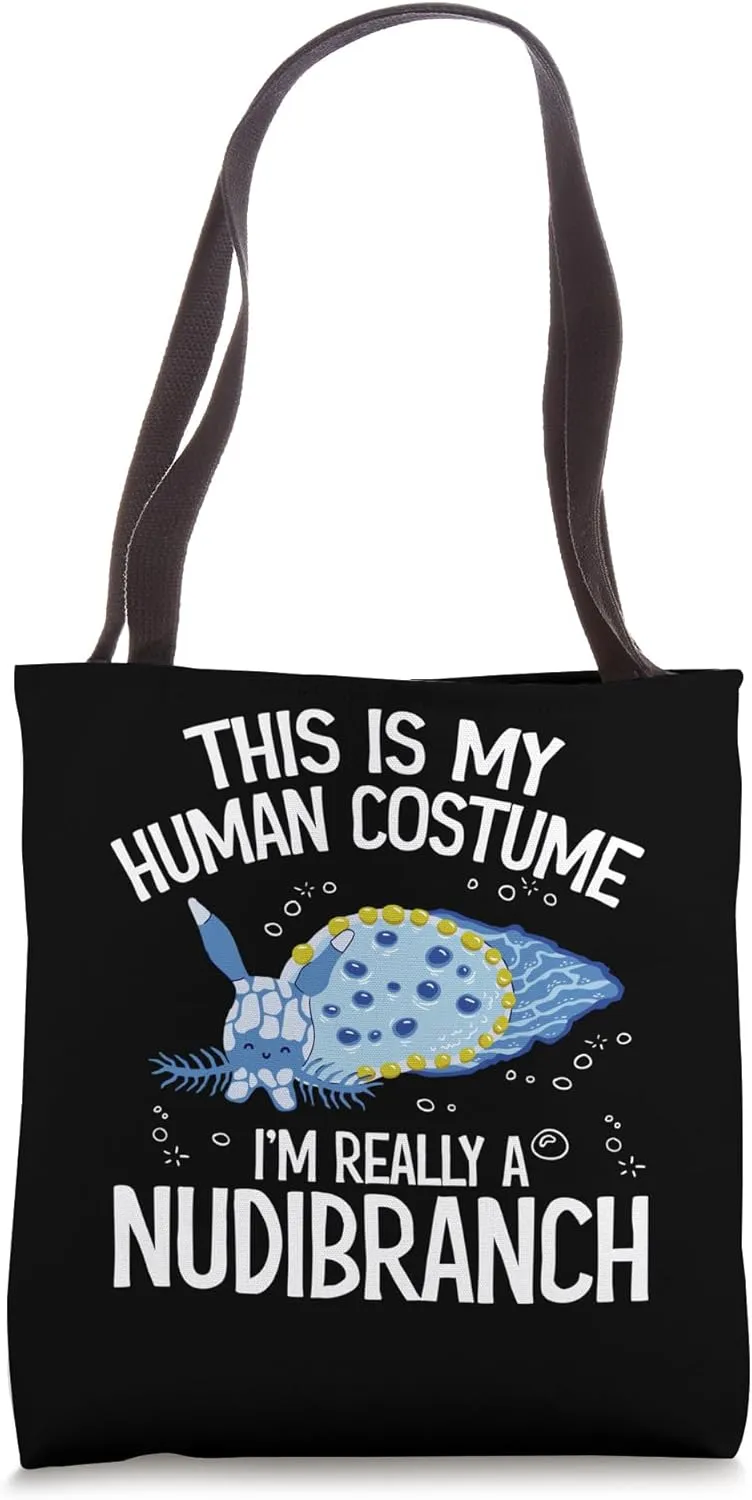 Oceanography Scuba Diving Marine Animal Nudibranch Tote Bag