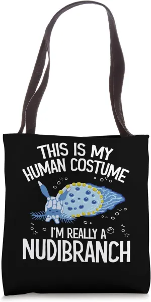 Oceanography Scuba Diving Marine Animal Nudibranch Tote Bag