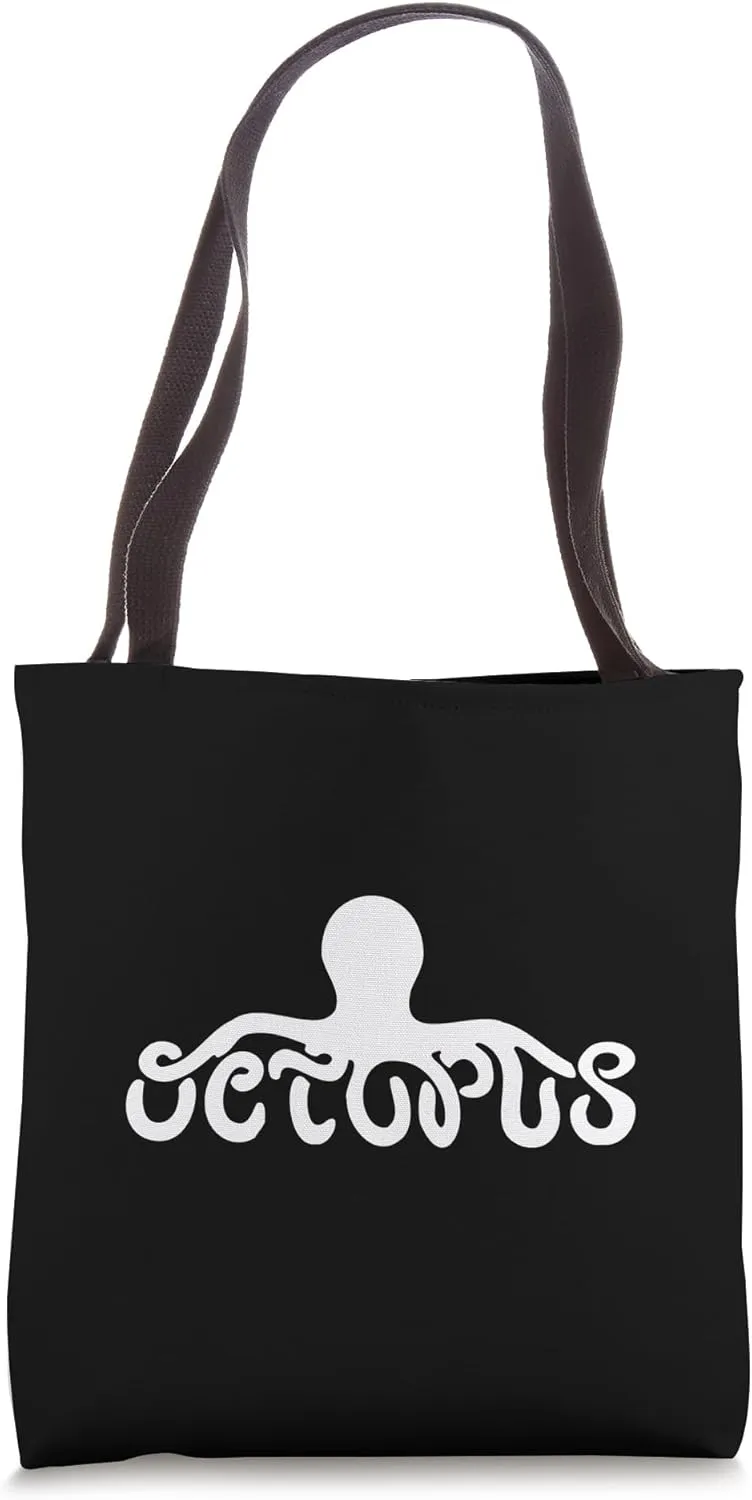 Octopus marine cephalopod tentacles mollusk invertebrate Tote Bag