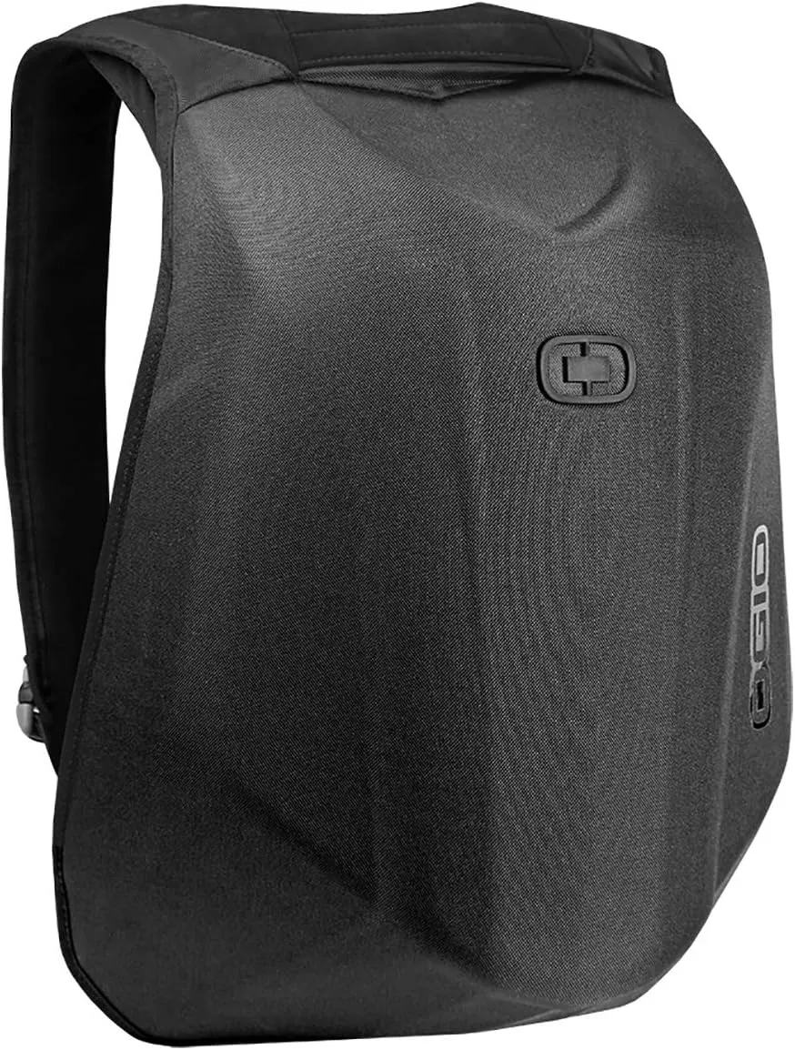 OGIO 123008.36 No Drag Mach 1 Motorcycle Backpack - Stealth Black, 19" H x 12.5" W x 6.5" D